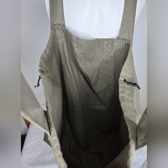 Campomaggi Olive Green Tote Bag Aprox 22" X 19" Inchs - Picture 3 of 9